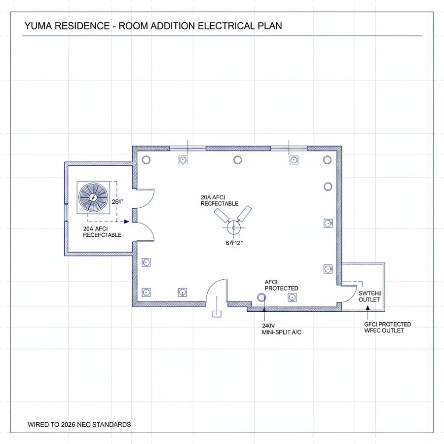 Room Additions Electrical Plans